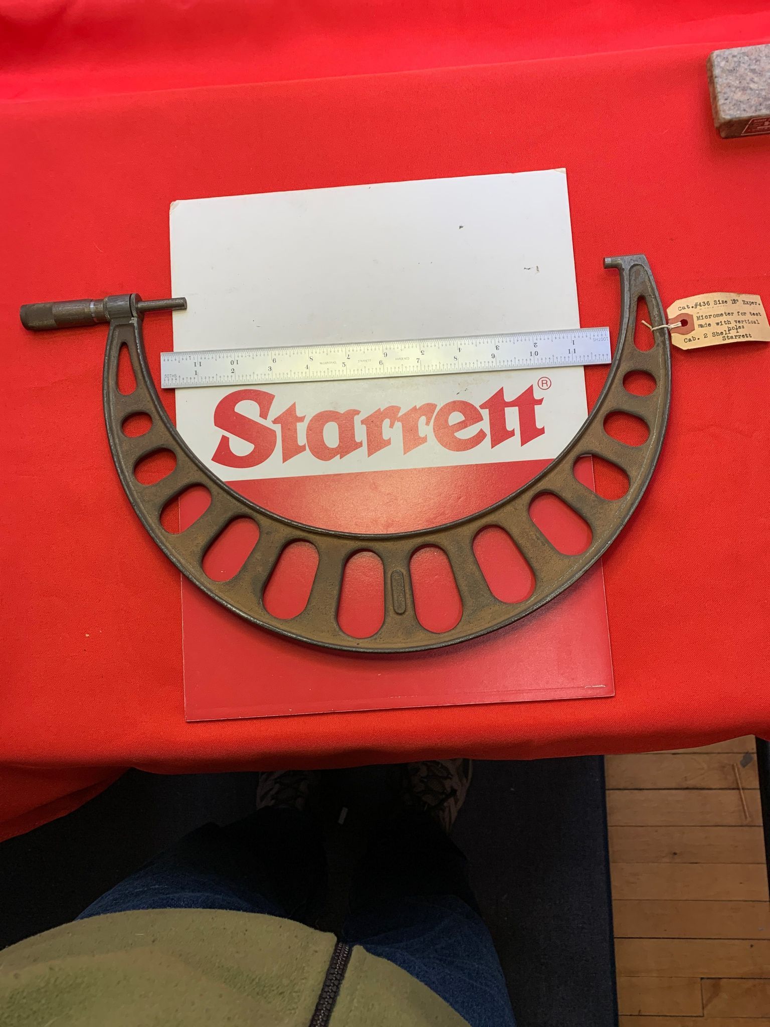 Cabinet 2 Shelf 1 & 2 Micrometers Large