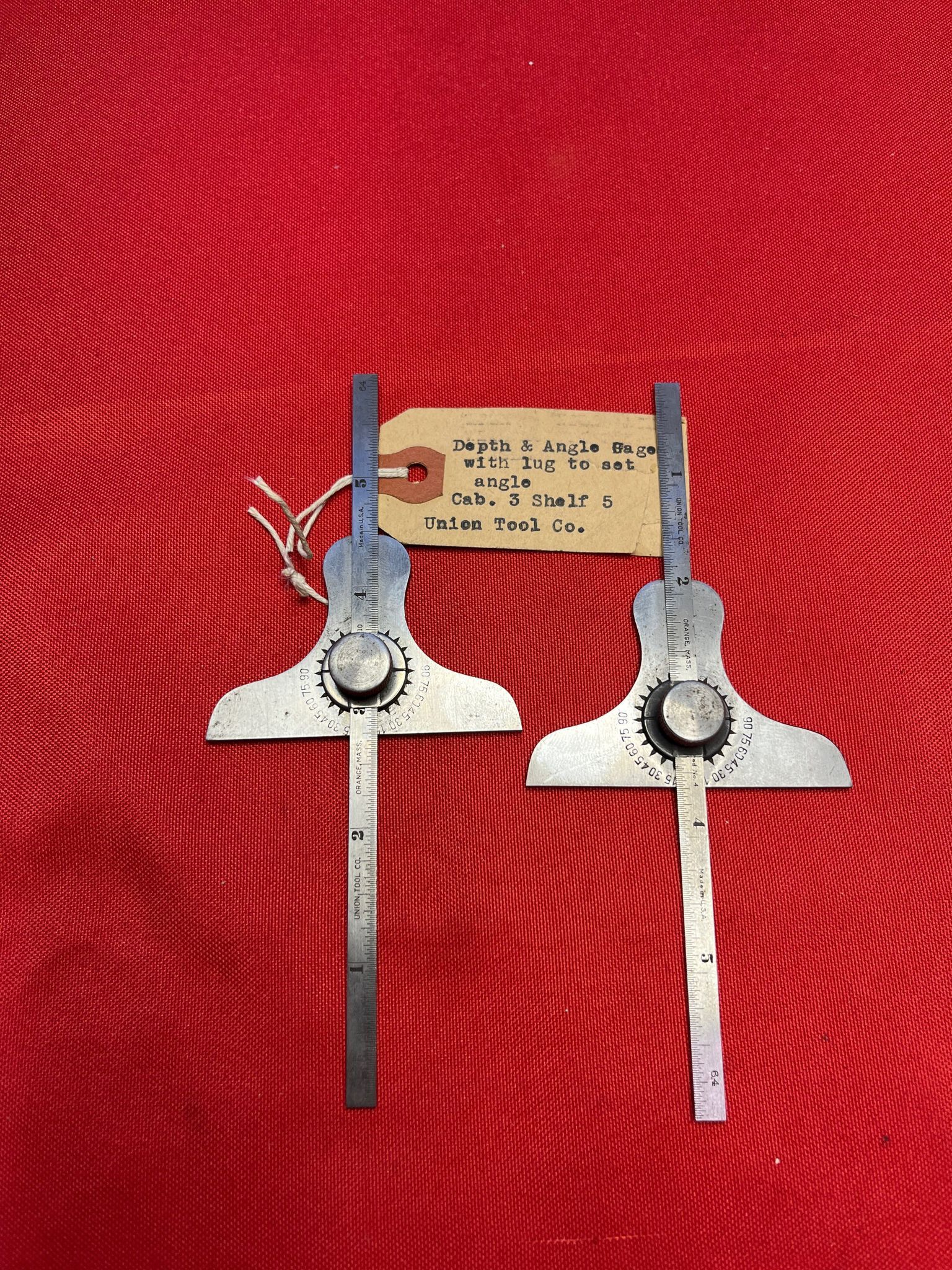 Cabinet 3 Shelf 5 Depth Gages, Drill Point Gages,Misc. New 12/12/23