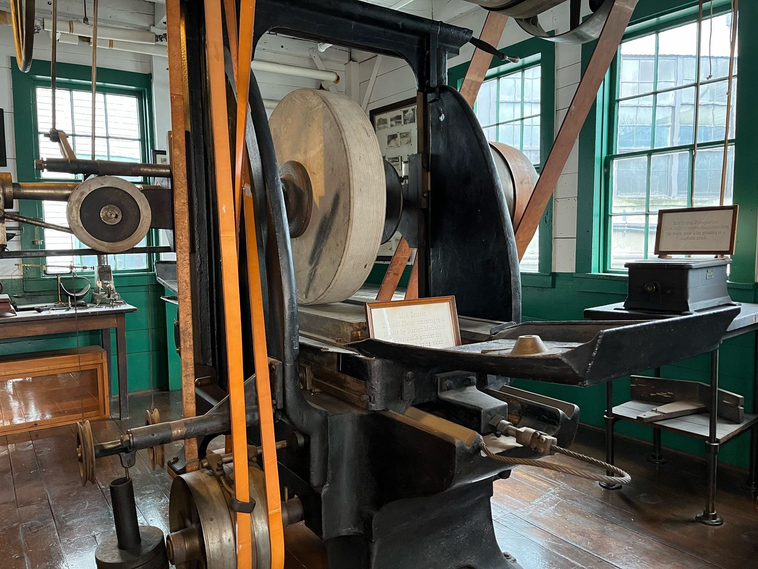 Machinery in Starrett Museum