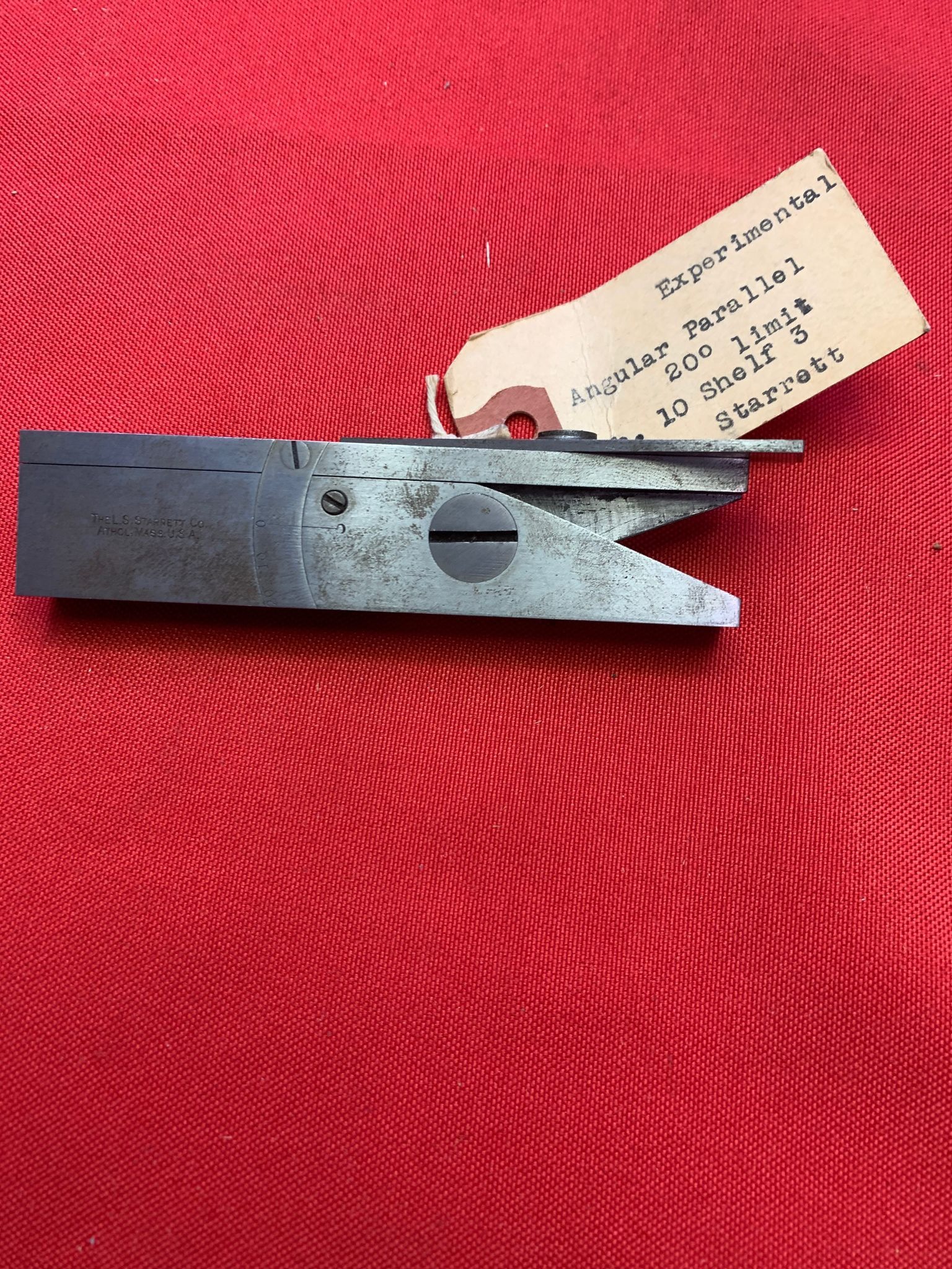 Cabinet 10 Shelf 3 Protractor, Bevels New 7/16/23