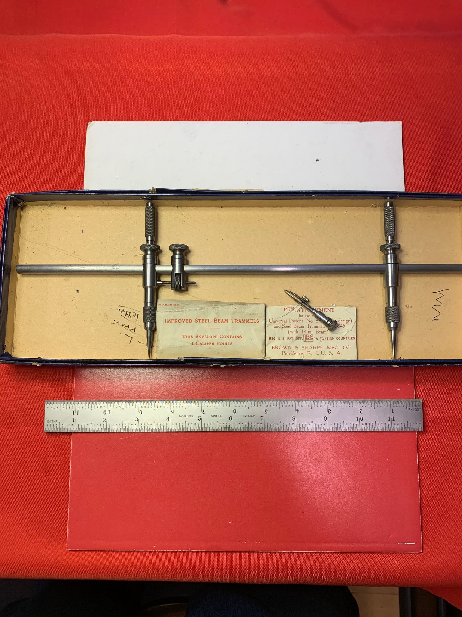 Cabinet 6 Shelf 3 Trammel Points