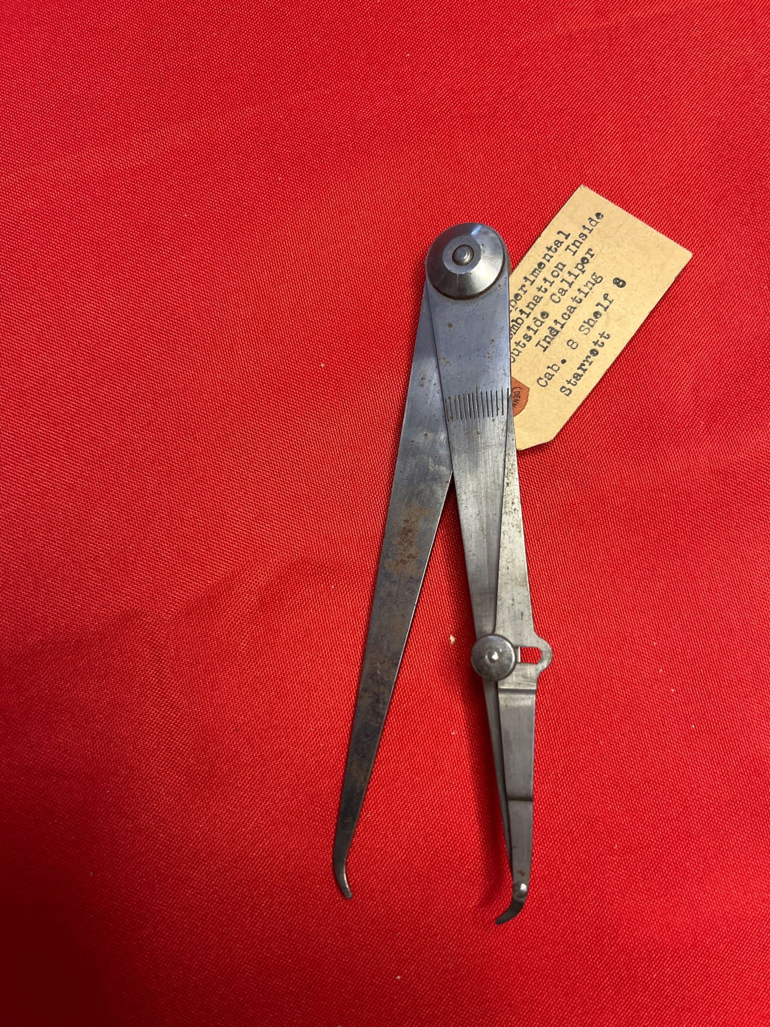 Cabinet 8 Shelf 8 Calipers  Starrett, Standard, Misc New 11/19/23