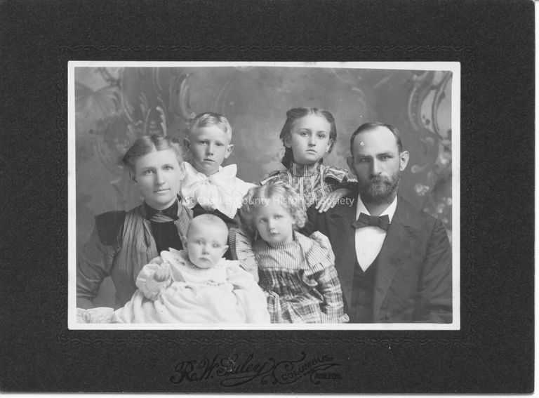 "Sister of George Karrenbrock", family photo, ca 1910 - 1920
