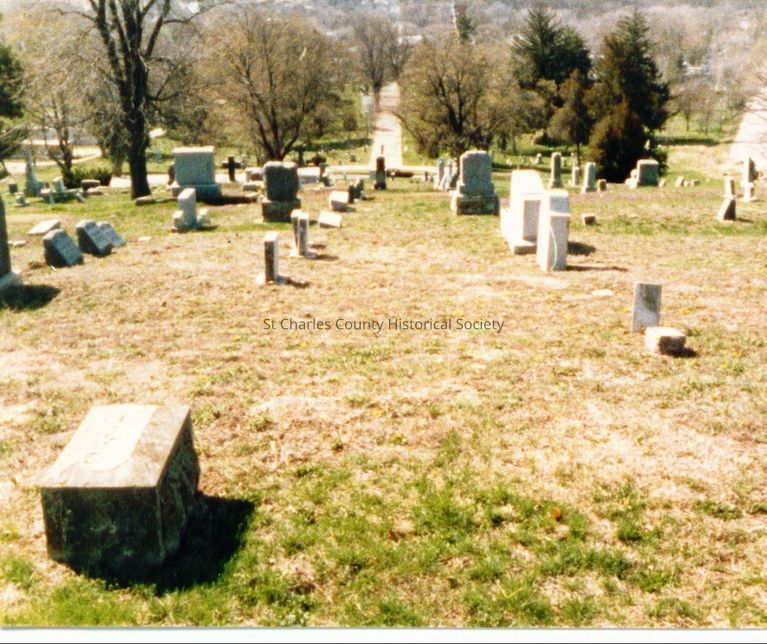 "Civil War Monument" from above, going up the hill, April 10-11, 1989
