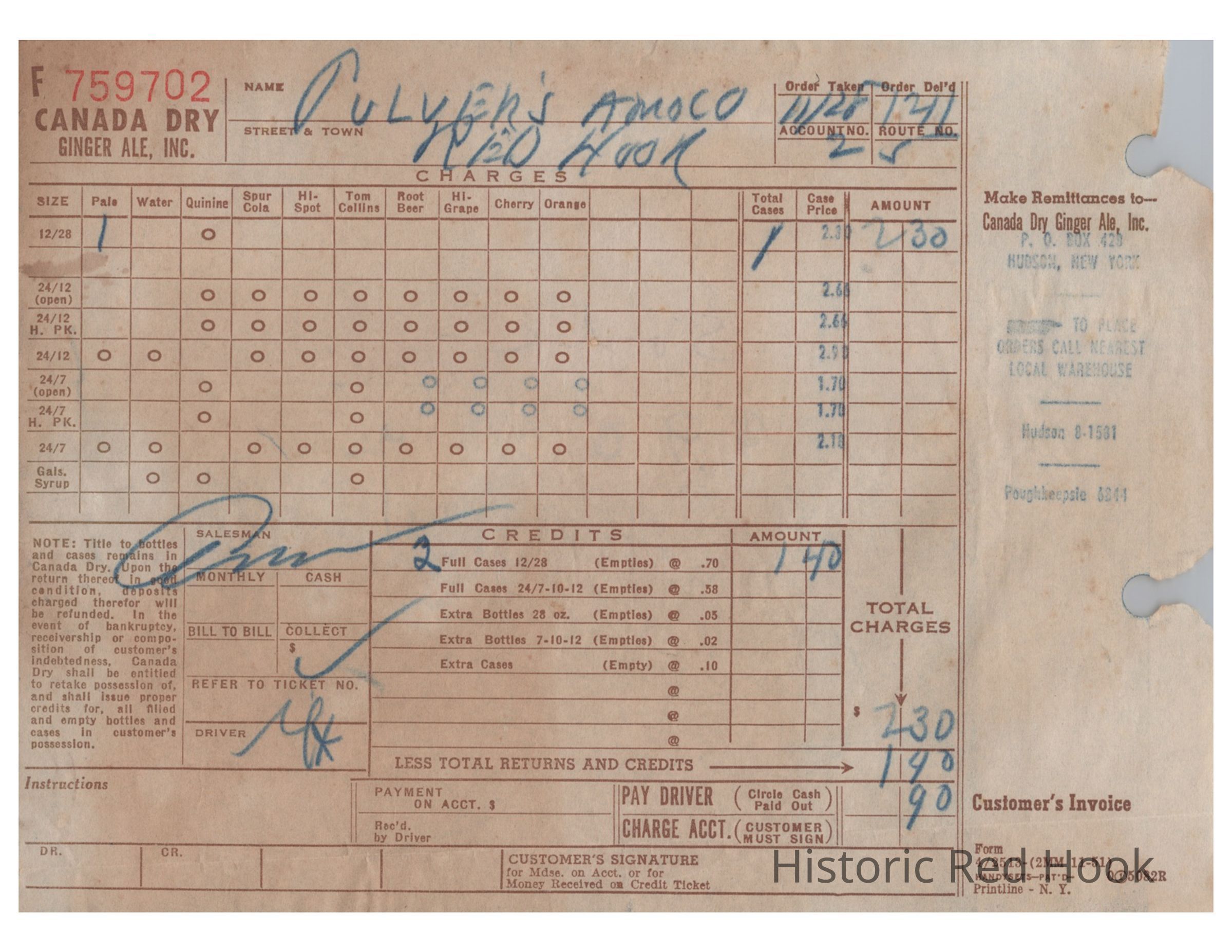 multiple receipts - click to view all