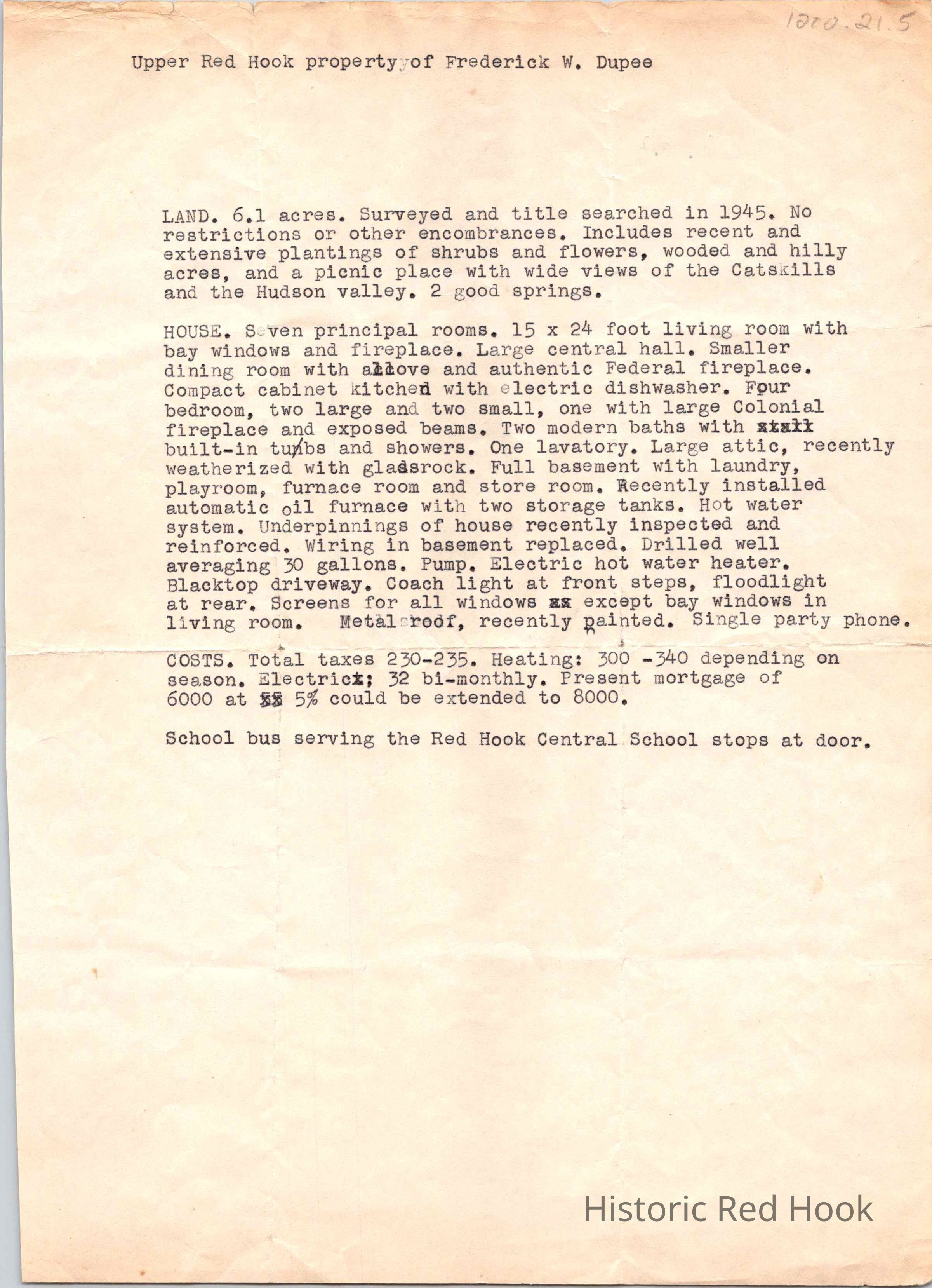 One Page Description