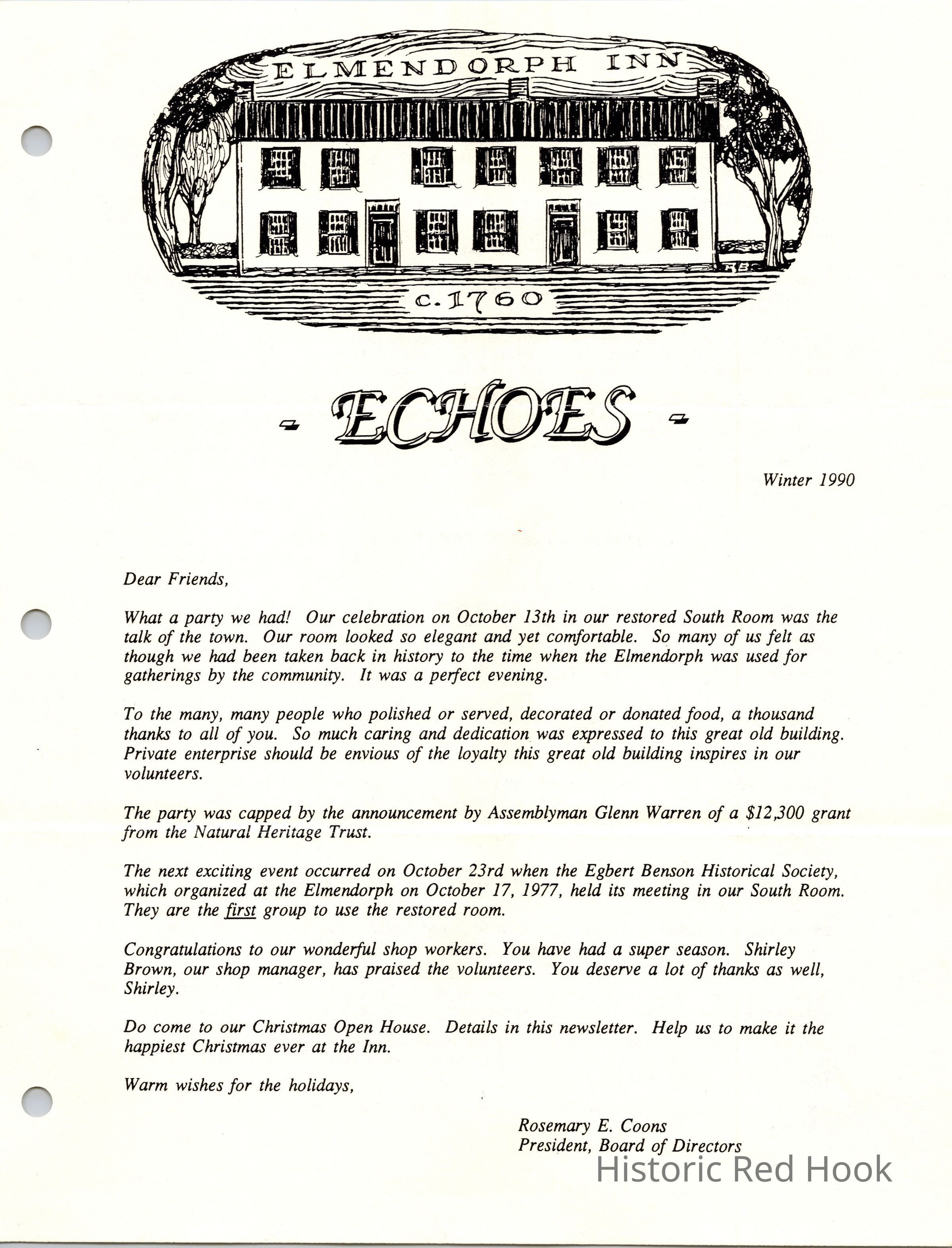 PDF - Click for full newsletter