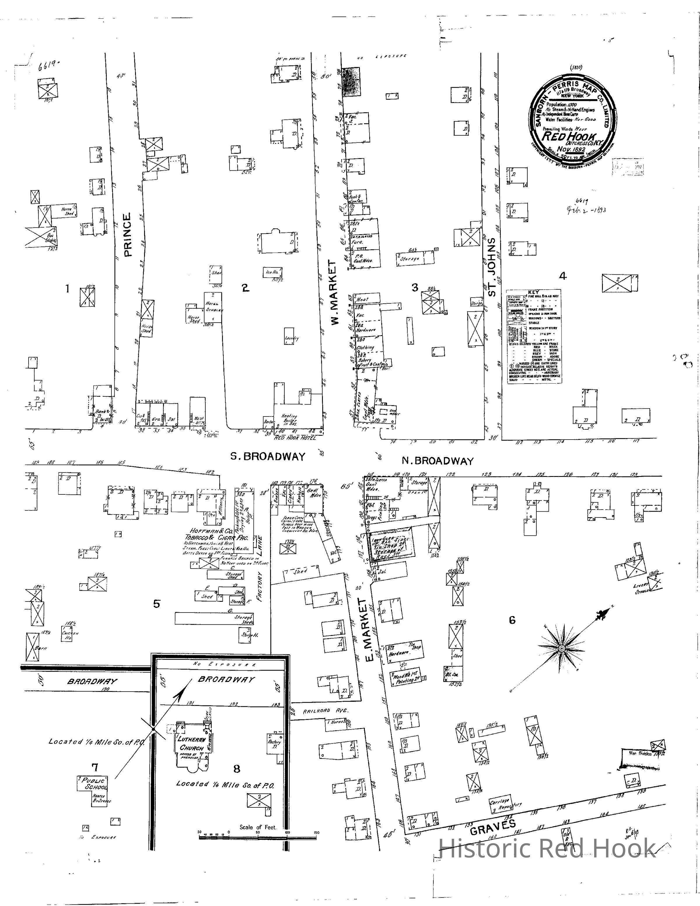 1892 - 1 section