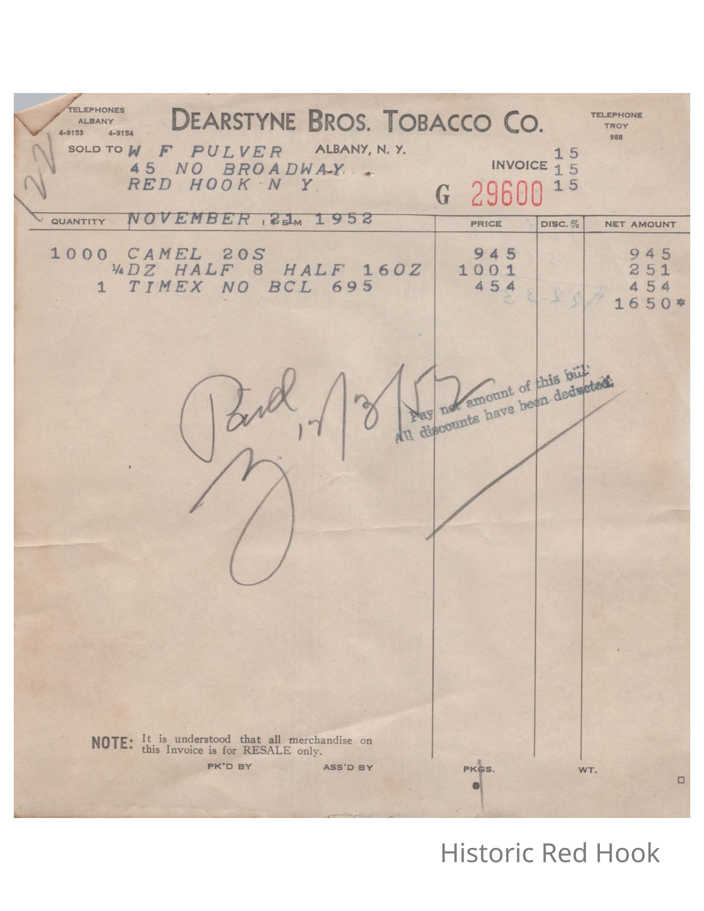 multiple receipts - click to view all