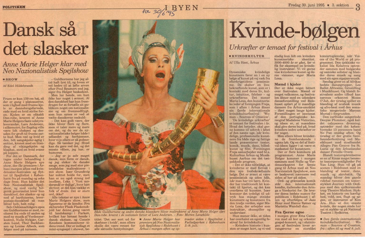 Anne Maries Helgers liv og karriere