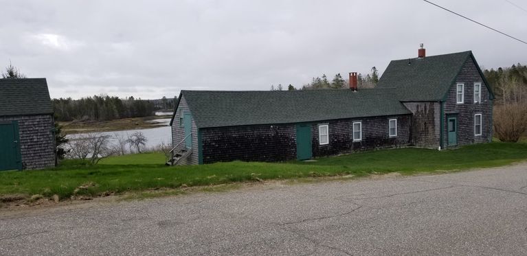          Hallowell Farm, Edmunds, Maine; Always called the Hallowell Farm, this early residence on the South Edmunds Road has remained largely unaltered since it was first built in Edmunds, Maine.
   