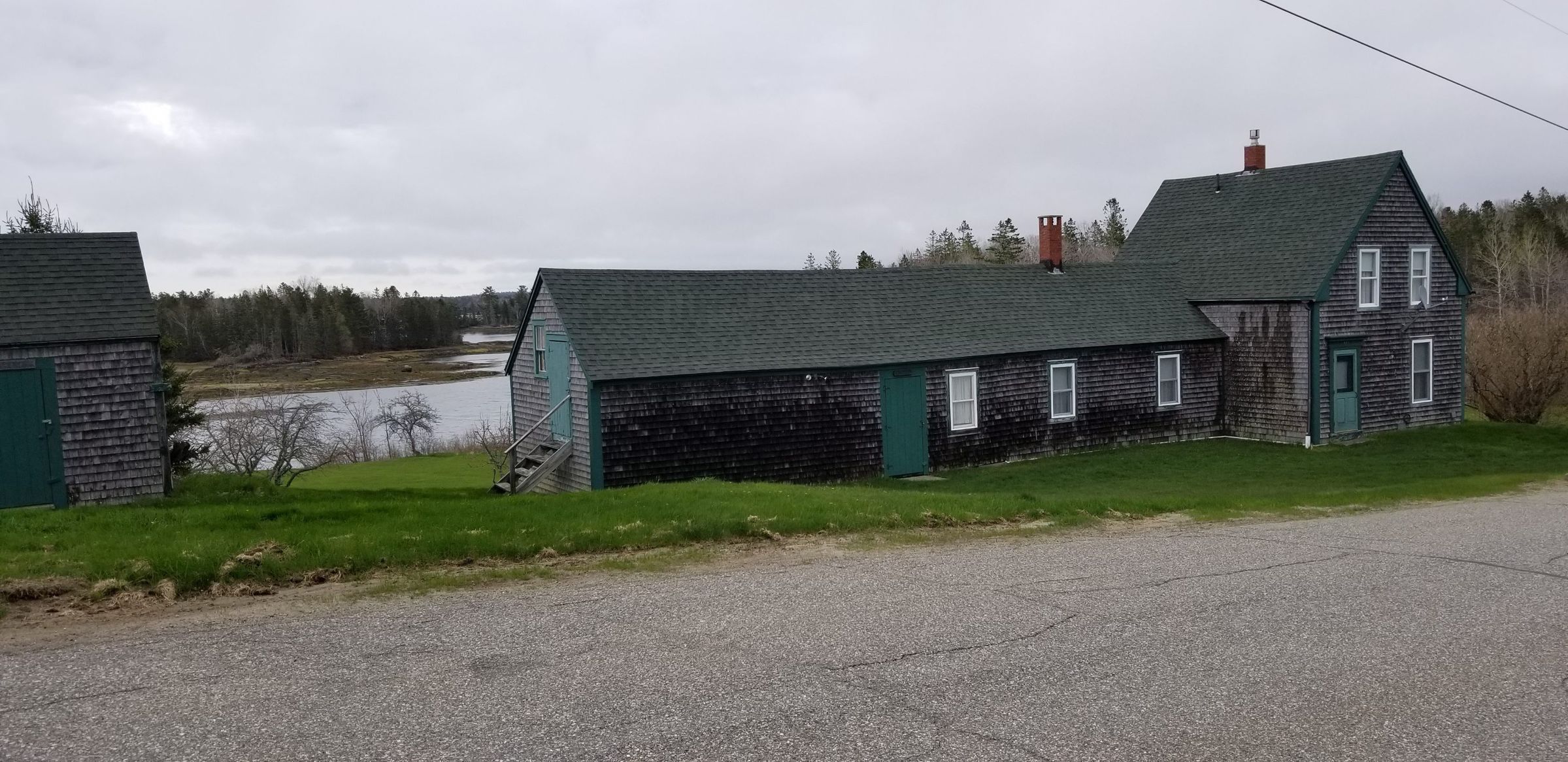 Hallowell Farm, Edmunds, Maine; Always called the Hallowell Farm, this early residence on the South Edmunds Road has remained largely unaltered since it was first built in Edmunds, Maine.