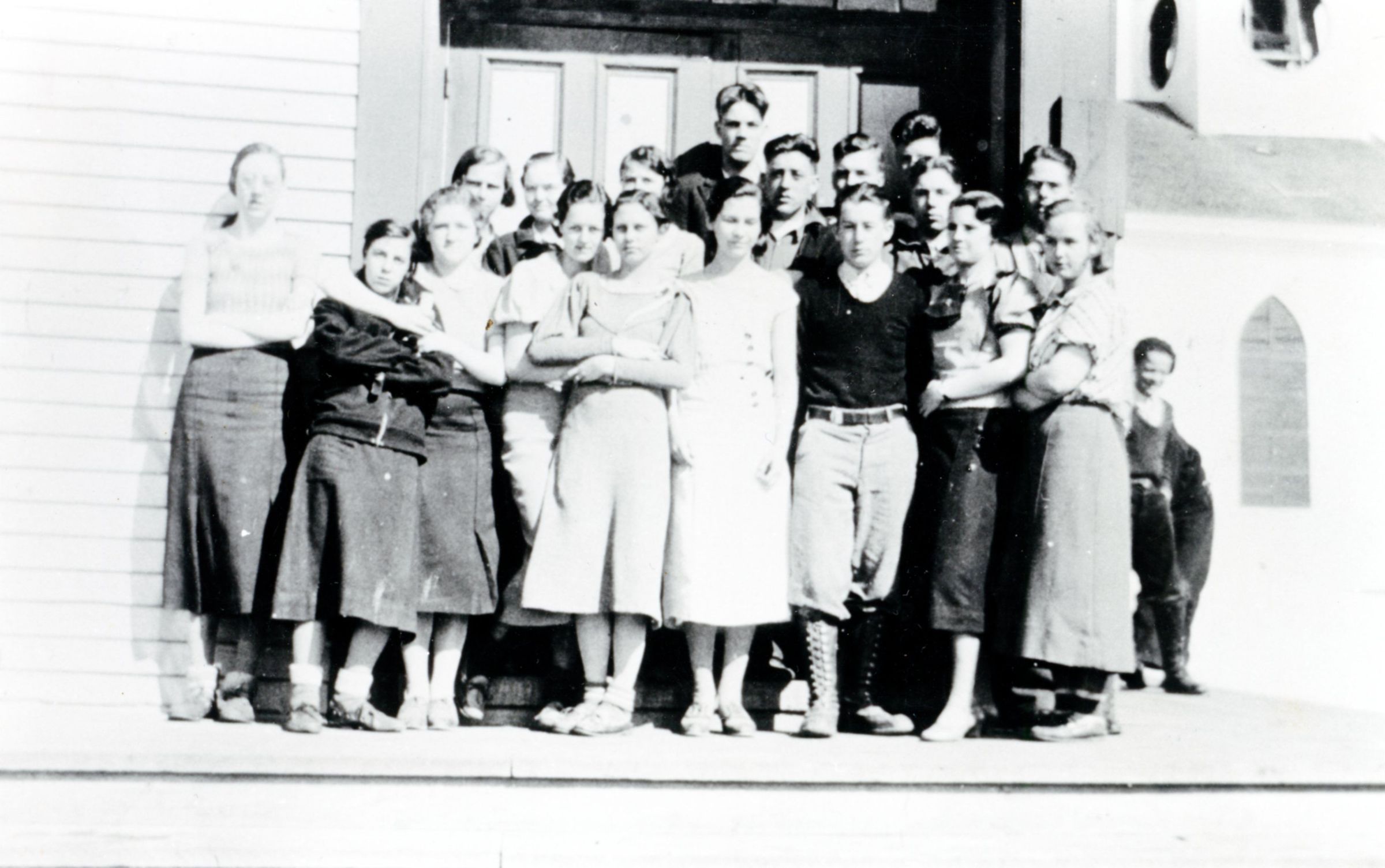 High School Students, Dennysville , Maine, 1930's