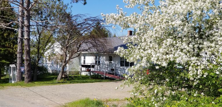          Simon Page House Site, Dennysville, Maine
   