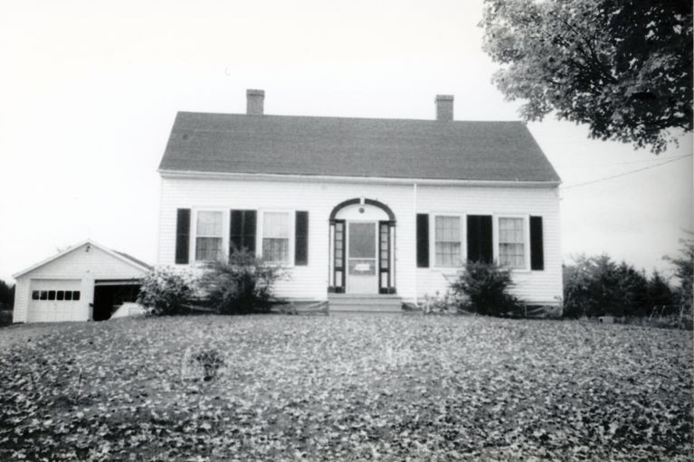          The Solomon Foster House, Dennysville, Maine, built in the 1830's
   