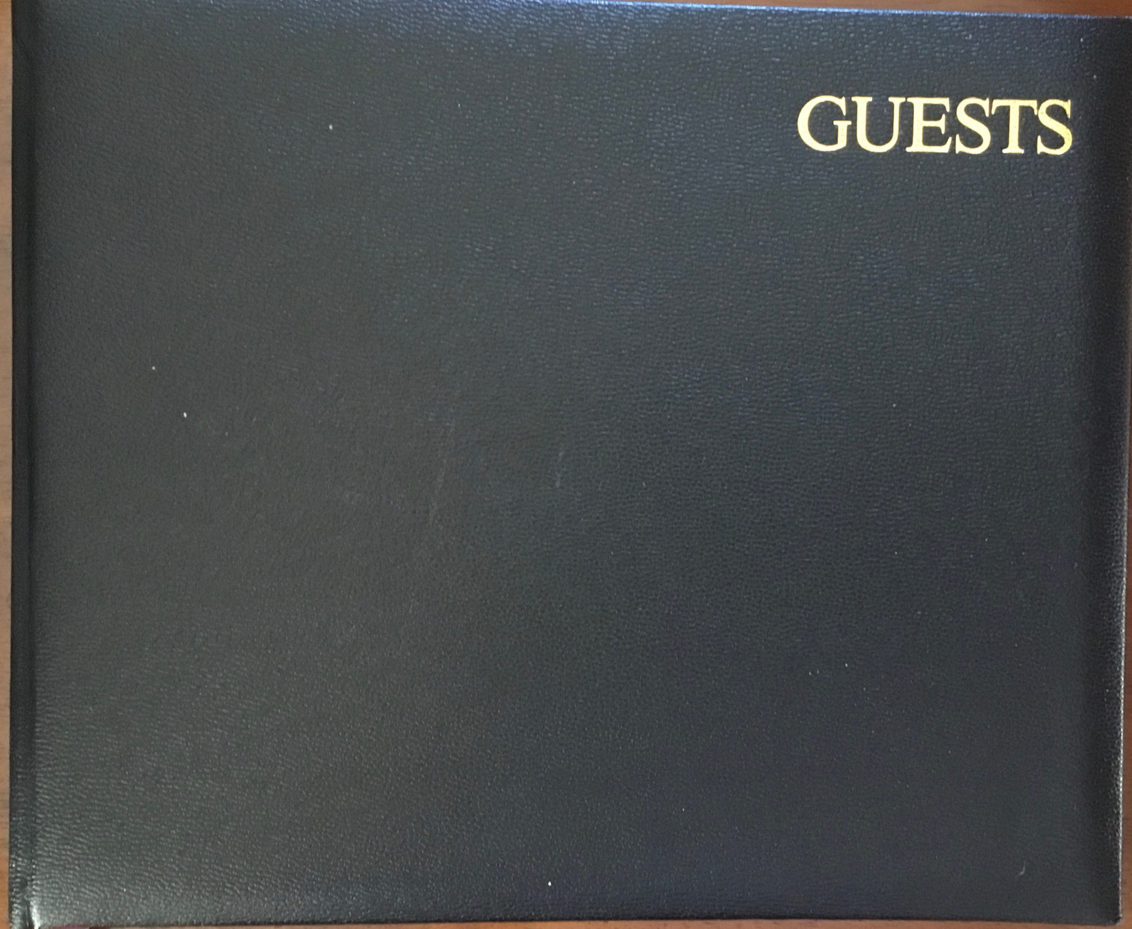 Guestbook of Bicentennial celebration, Dennysville, Maine