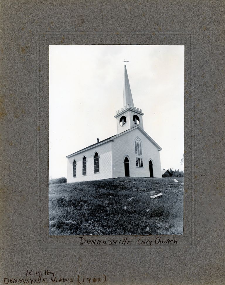          Congregational Church, Dennysville, Maine; Photo courtesy of The Tides Institute, Eastport, Maine
   