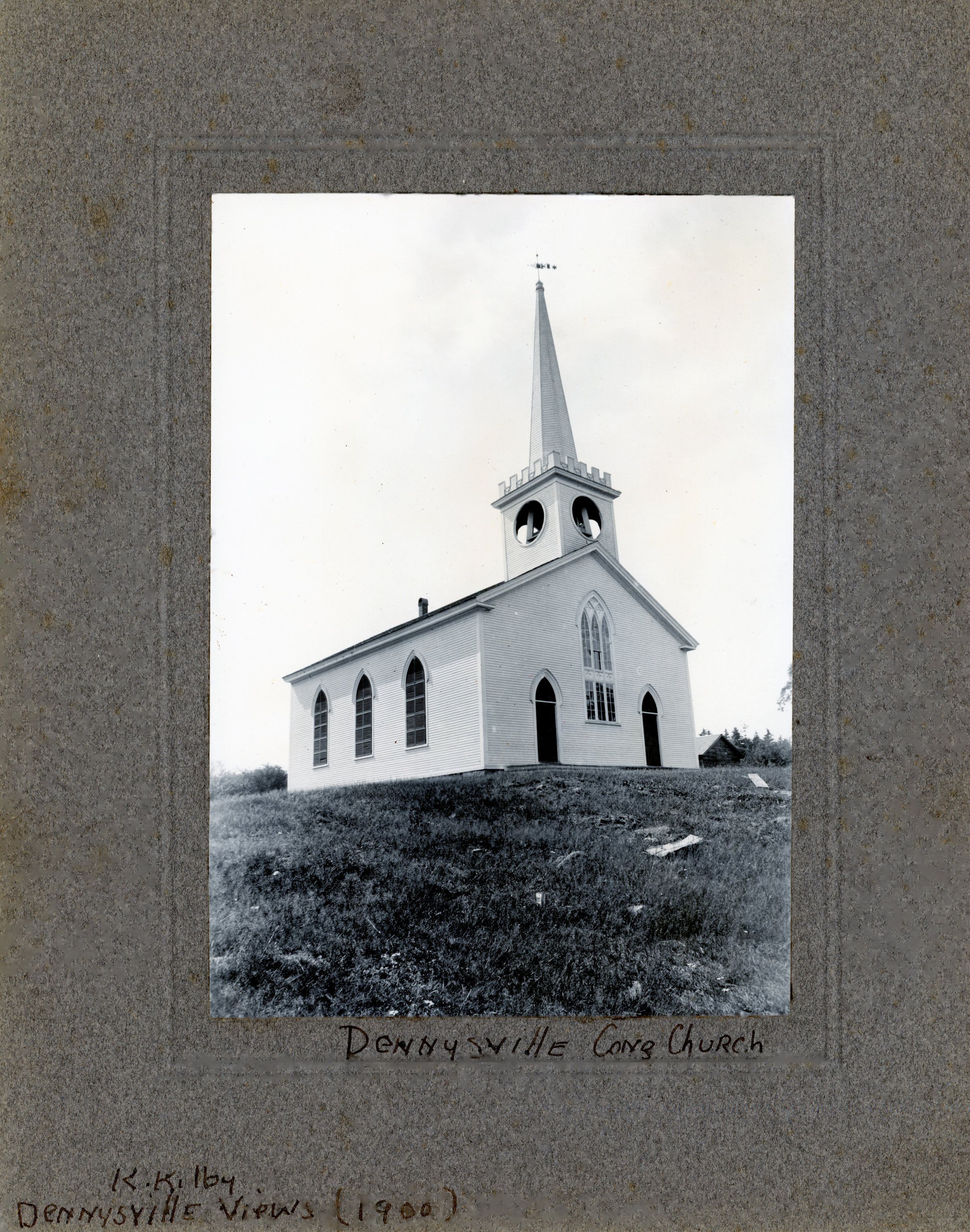 Congregational Church, Dennysville, Maine; Photo courtesy of The Tides Institute, Eastport, Maine