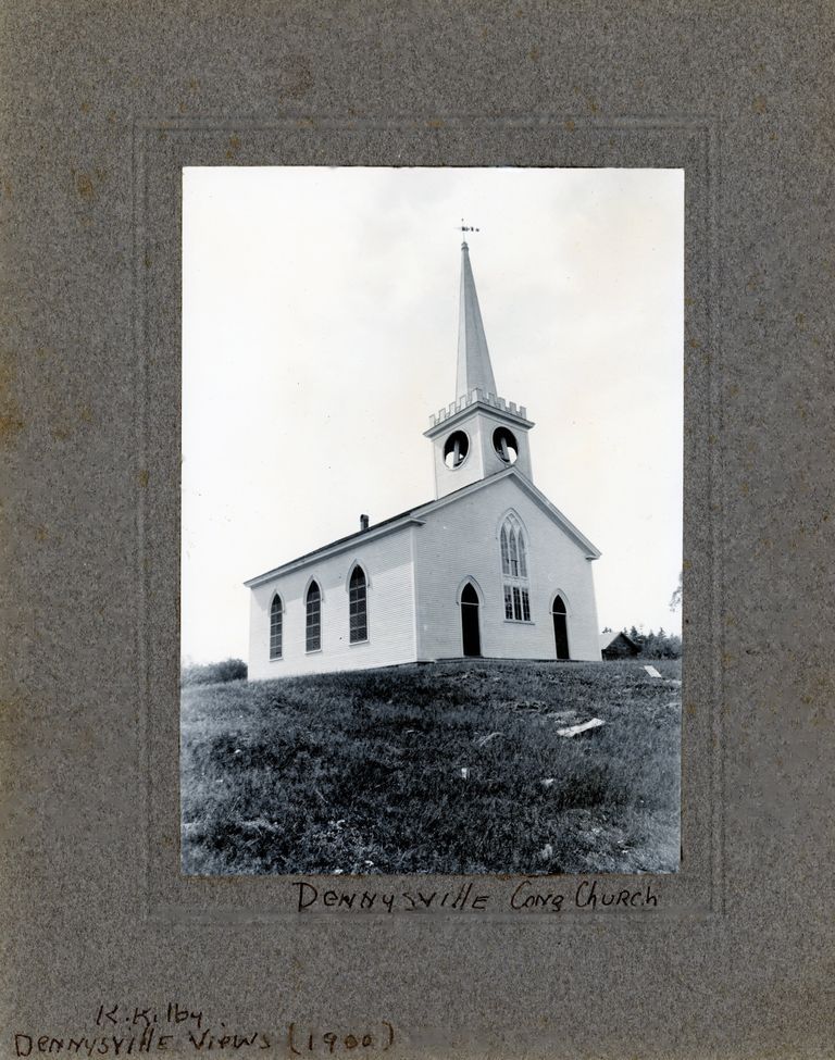          Congregational Church, Dennysville, Maine; Photo courtesy of The Tides Institute, Eastport, Maine
   