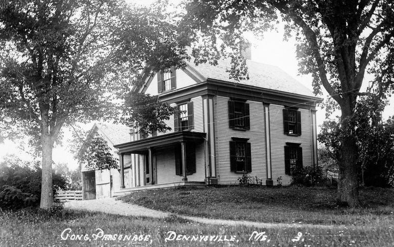          Congregational Parsonage, Dennysville Maine
   