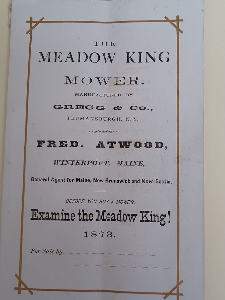          Meadow King Mower Advertising Booklet picture number 1
   