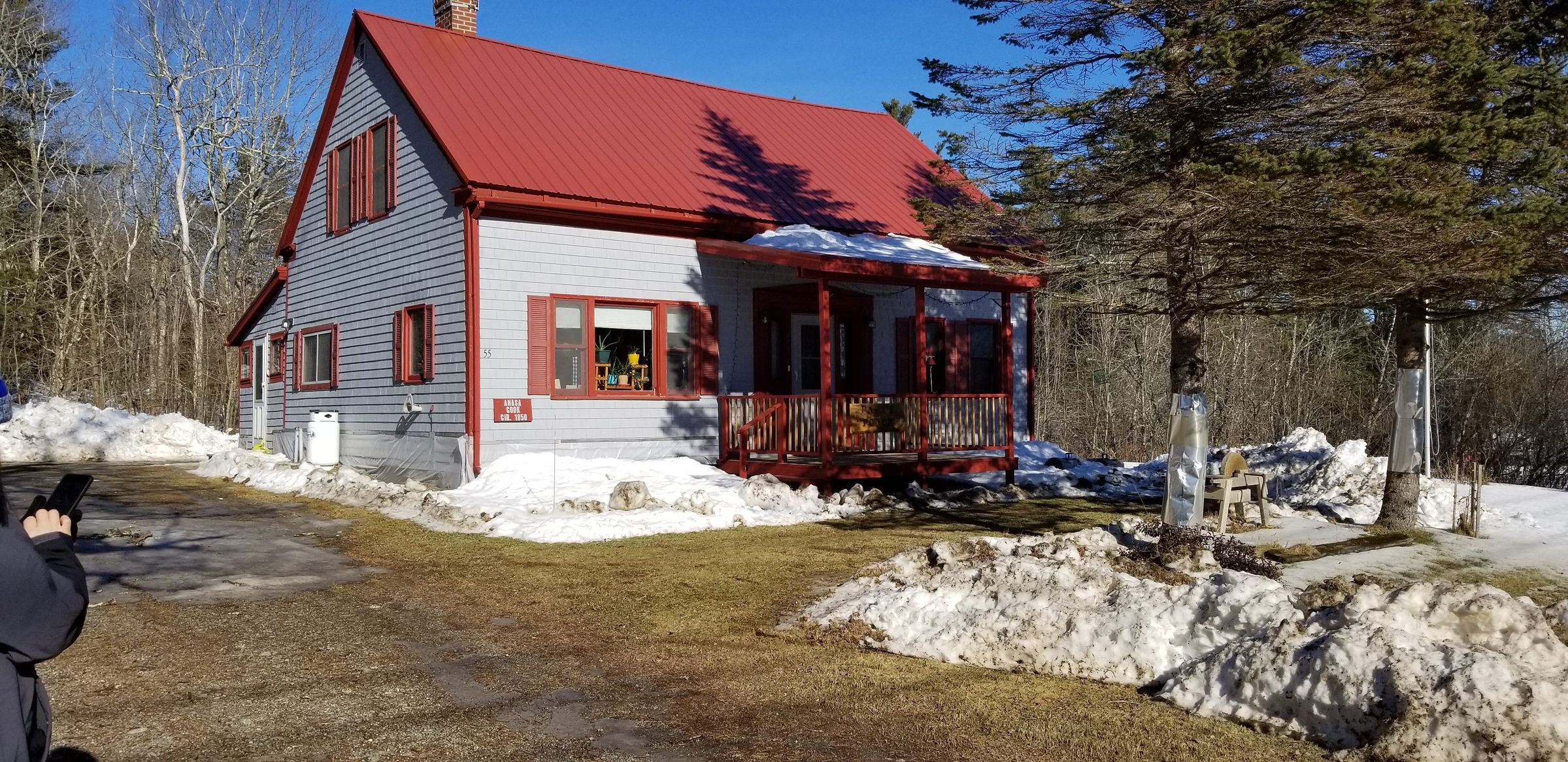 The Amasa Cook House, Dennysville, Maine, c. 1850