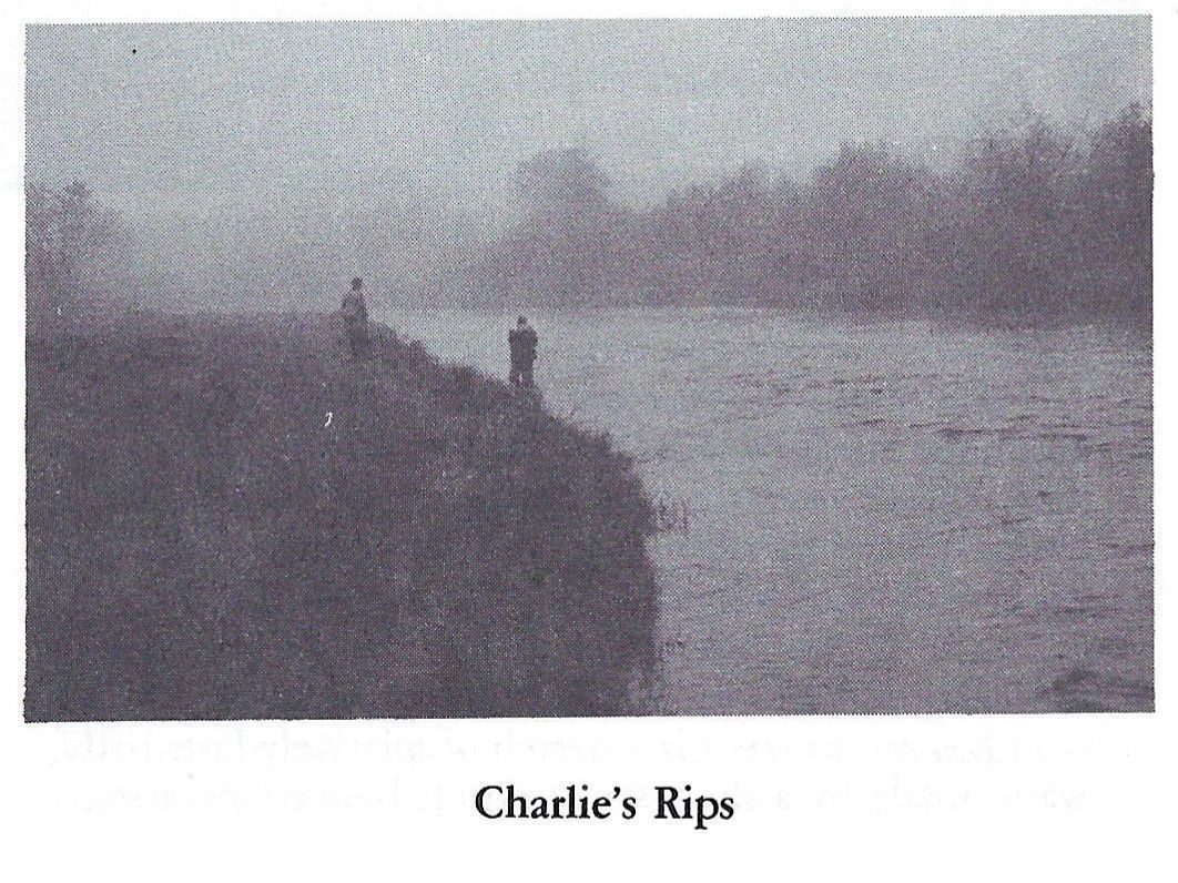 Charlie's Rips on the Dennys River; Reproduced from