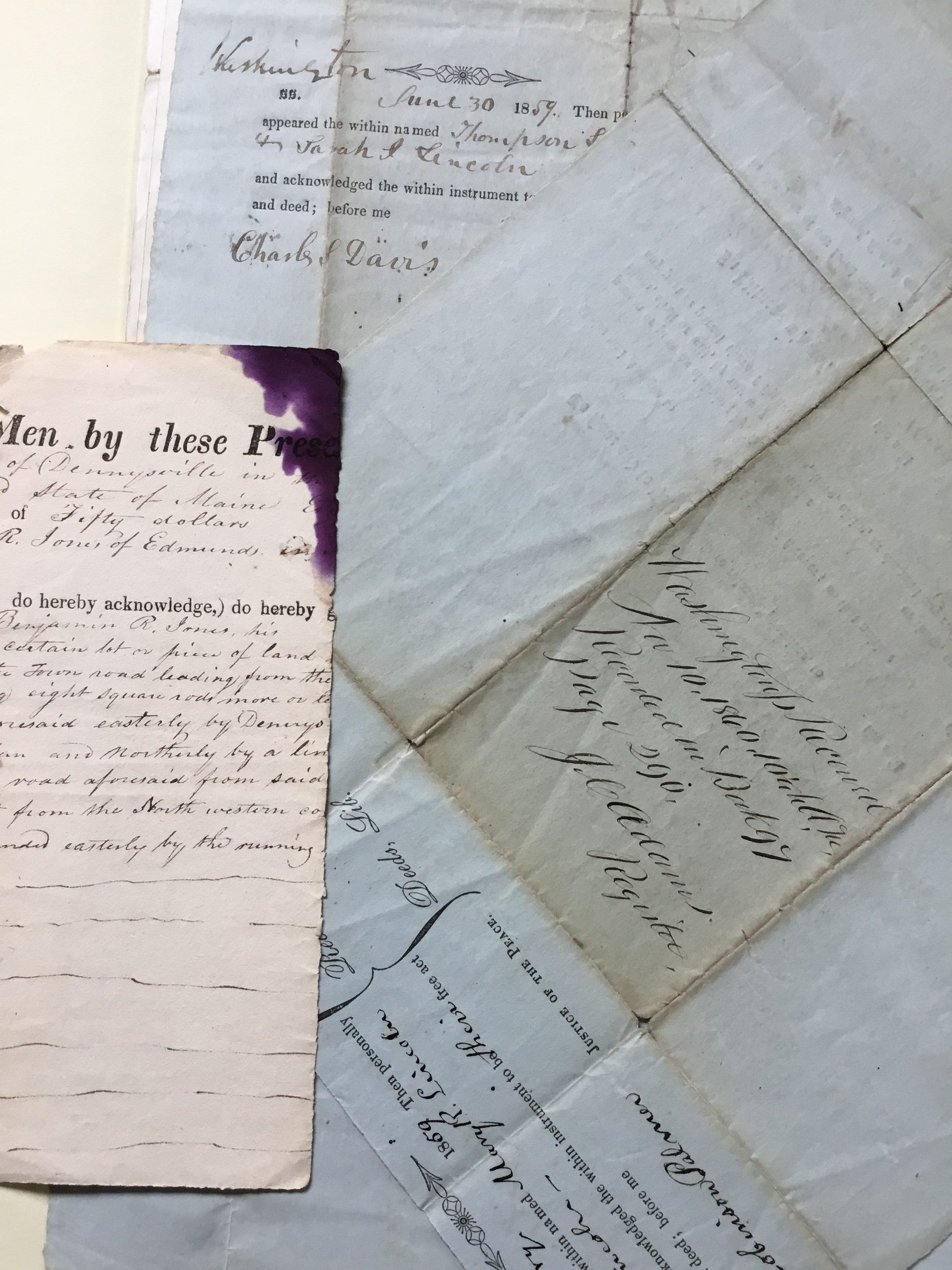 Deeds and Other Property Records, Dennysville and Edmunds, Maine picture number 1