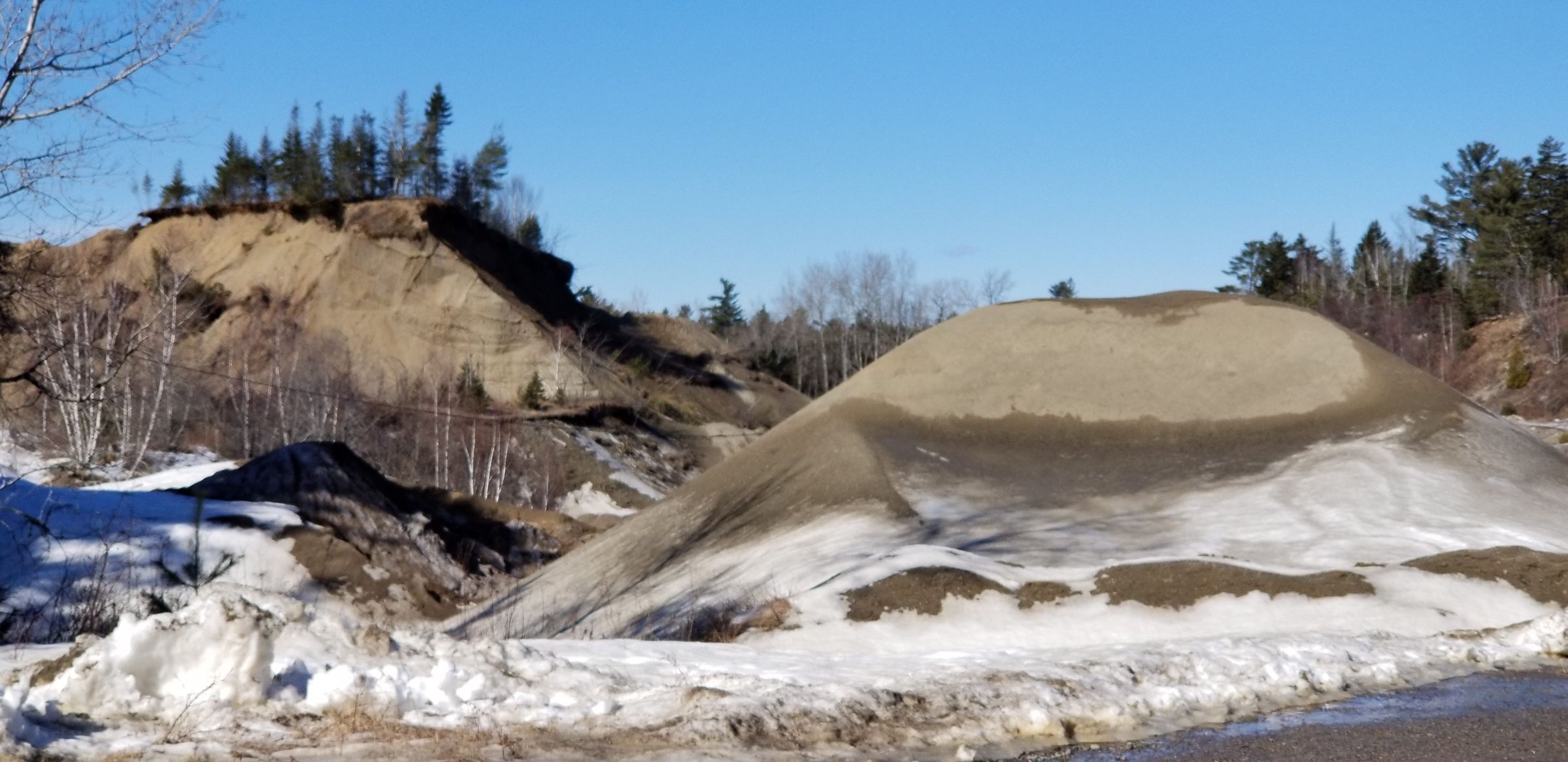 Town Gravel Pit, Dennysville, Maine, 2023