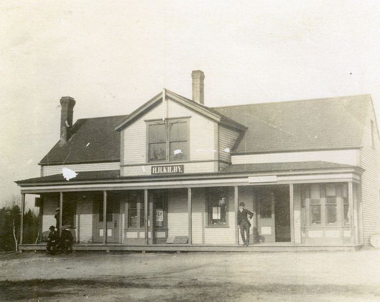          Kilby-Vose Store, Dennysville, Maine, c. 1910
   