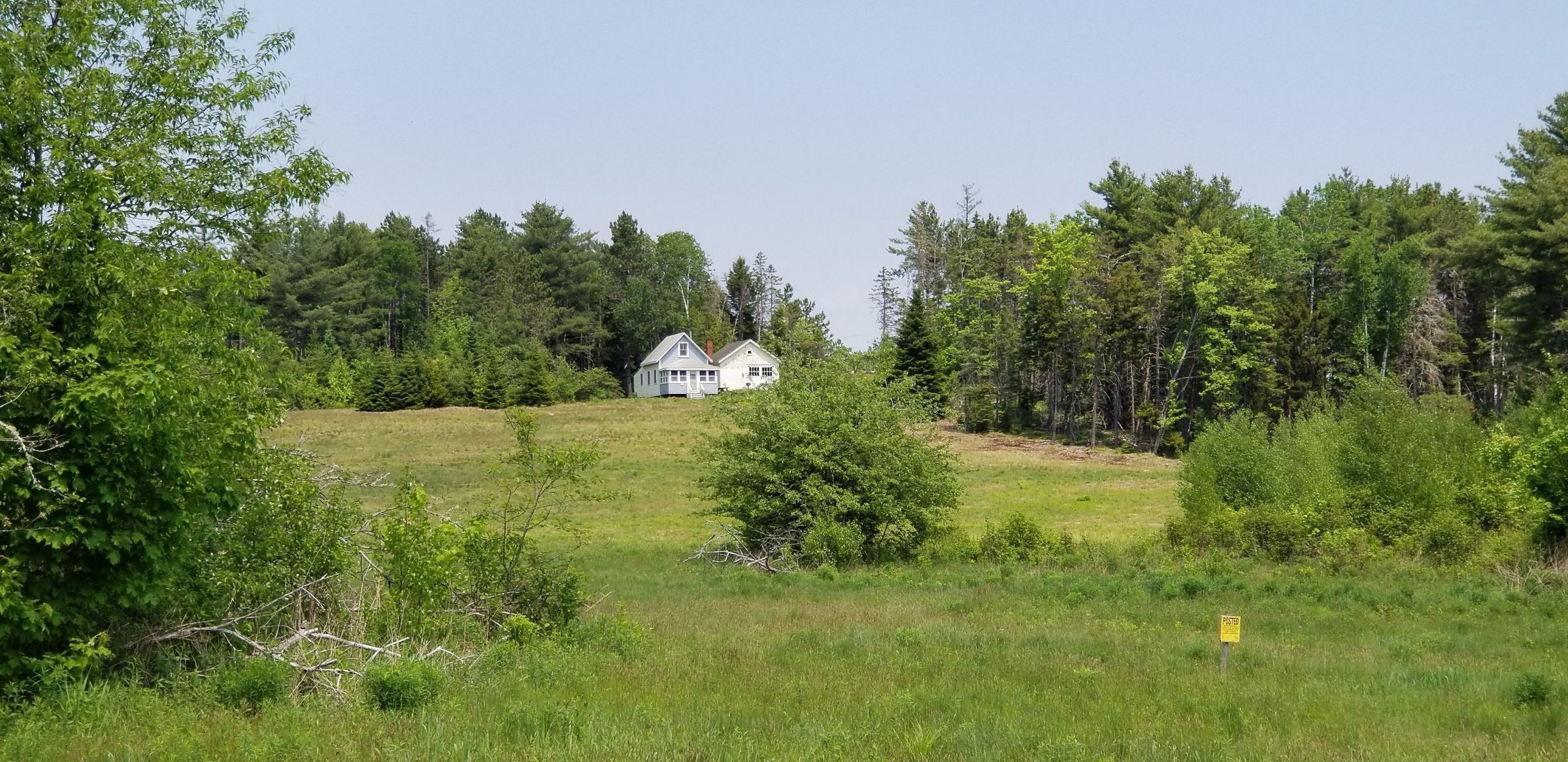 The diminutive Alice Welch House, now part of Robinson's Cottages, in Edmunds, Maine.