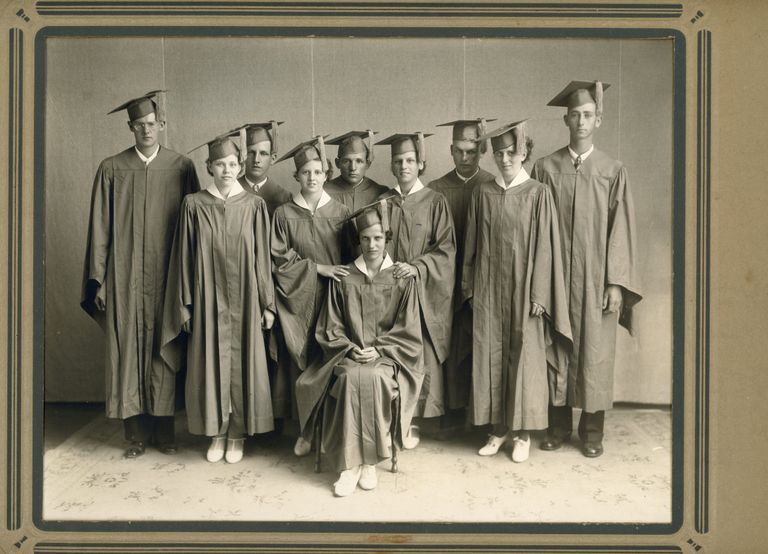         Dennysville High School Graduates, Dennysville, Maine
   