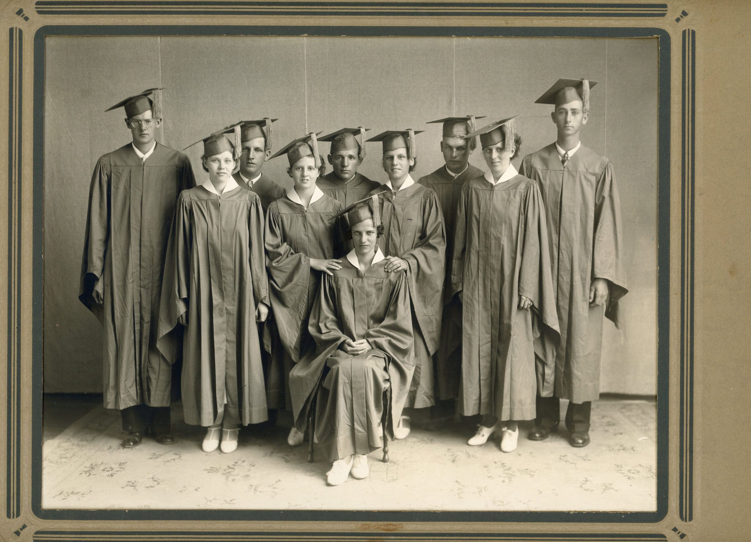 Dennysville High School Graduates, Dennysville, Maine