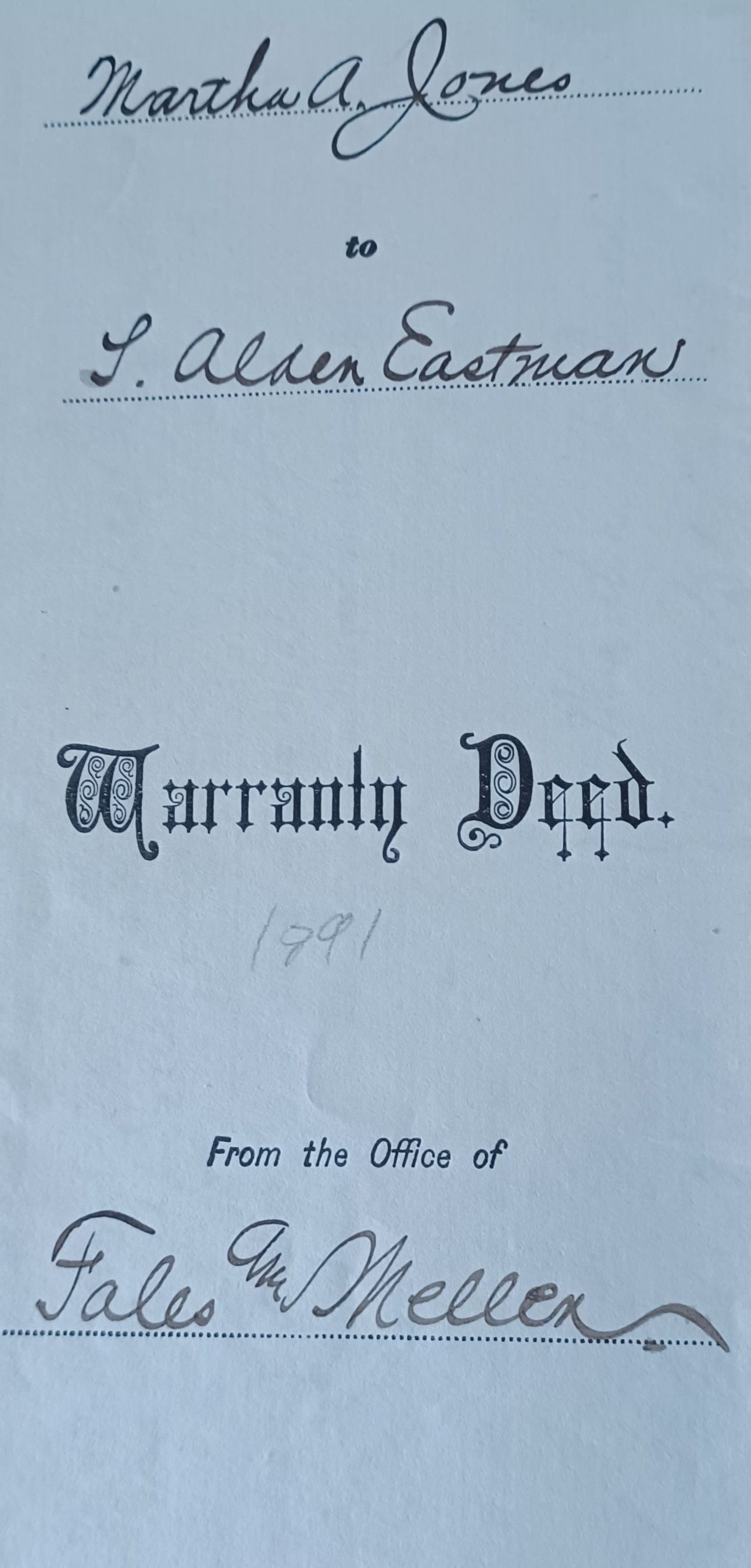 Sample miscellaneous deed