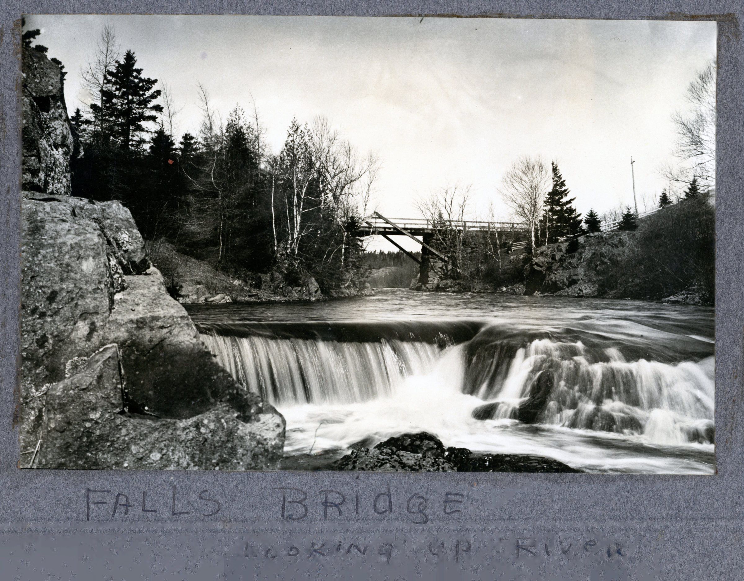 Falls Bridge Looking Up River, Dennys River, Maine; Phoro courtesy of The Tides Institute, Eastport, Maine