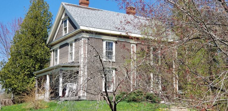          Congregational Parsonage, Dennysville, Maine, built in 1862
   