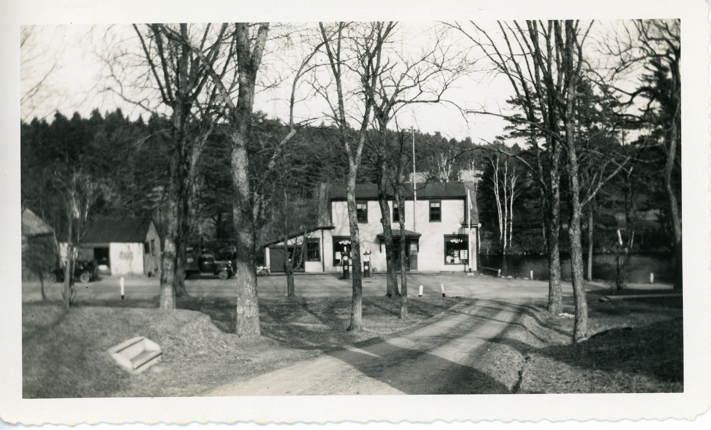 Gardner's Store, Dennysville, Maine in the 1950's