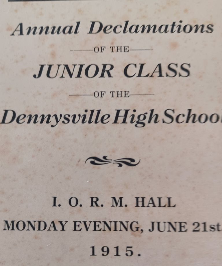          Paper Ephemera of Dennysville picture number 1
   