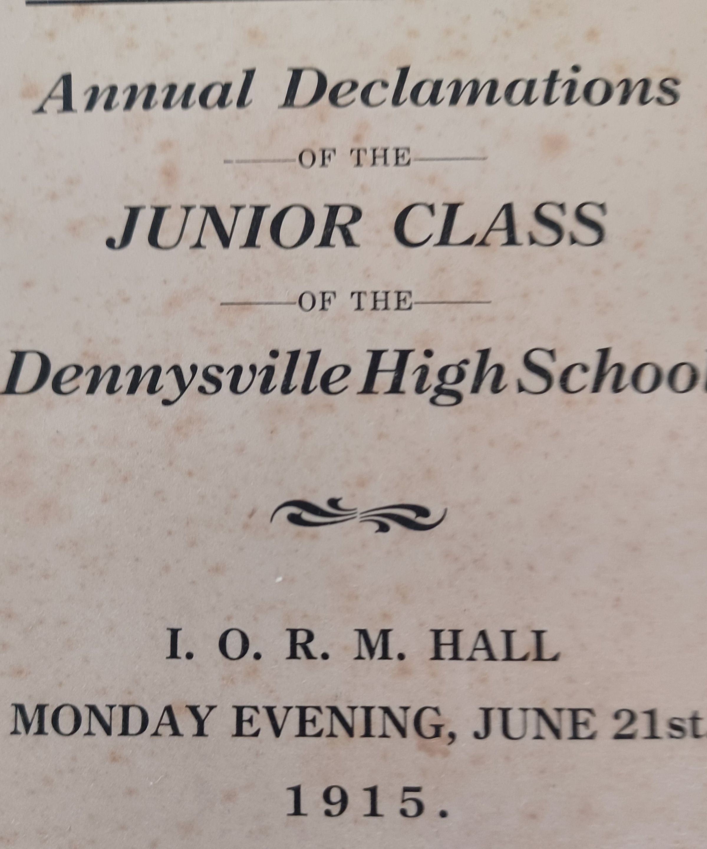 Paper Ephemera of Dennysville picture number 1