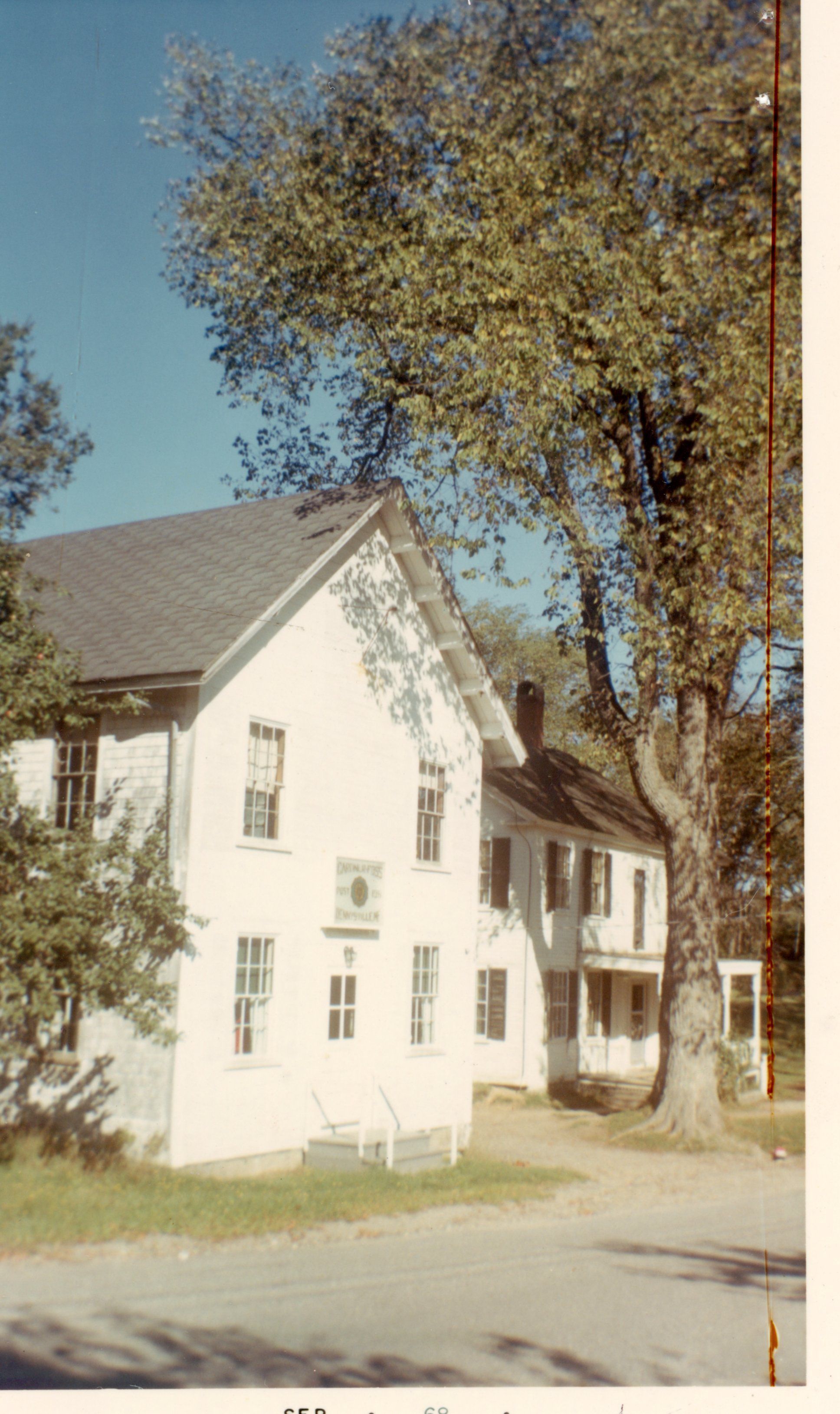 Gardner - Foss Post American Legion, Dennysville, Maine 1968