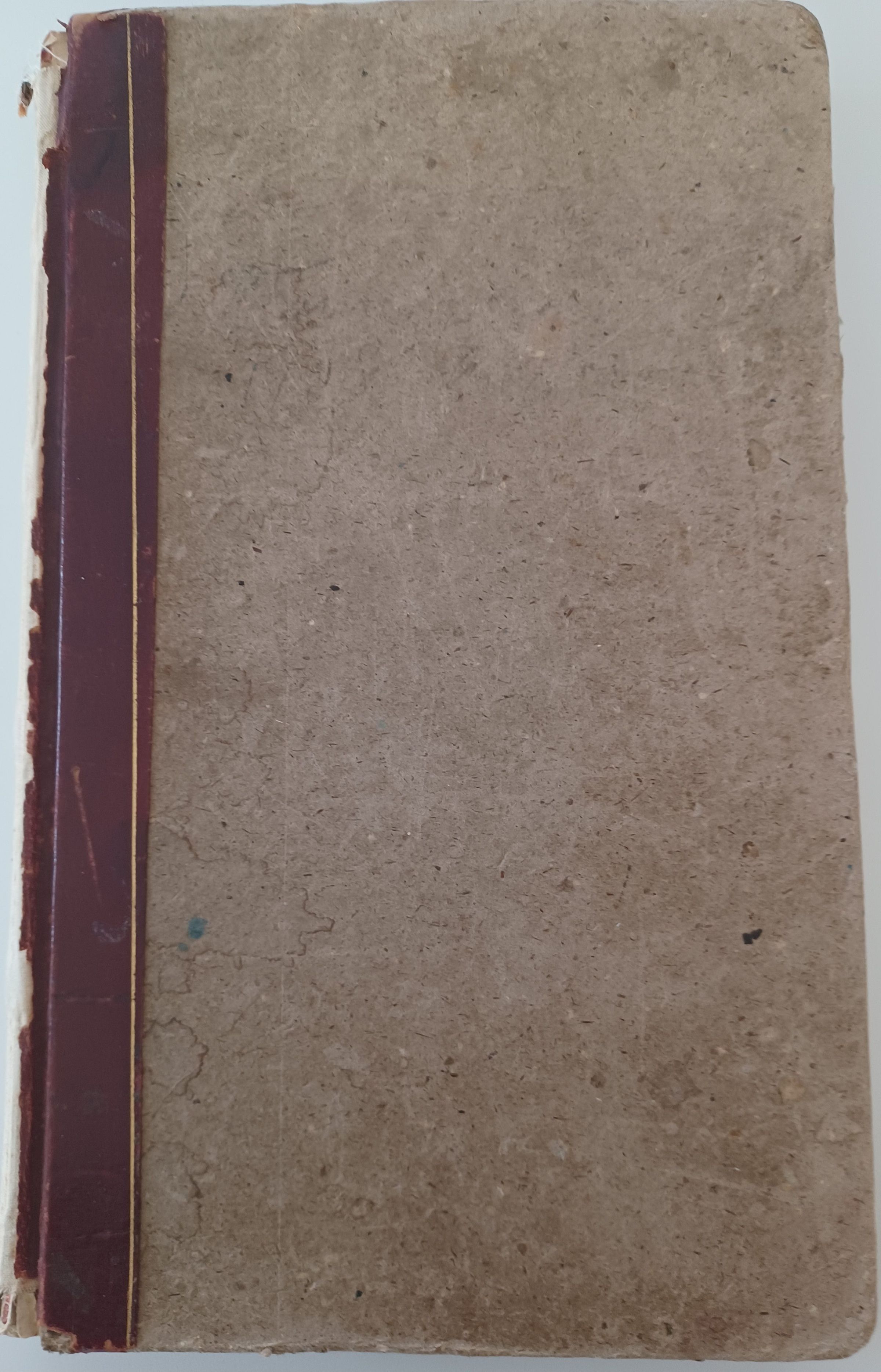 Cover of tax and property transactions book for Marion, Maine