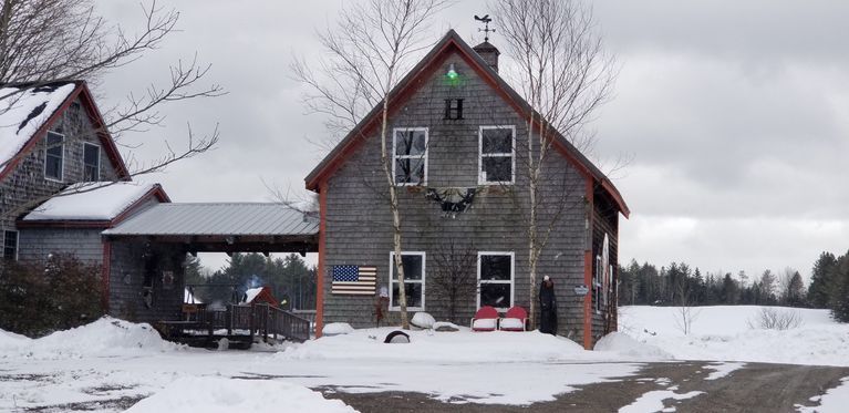          Former Abisha Cox House, Edmunds, Maine
   