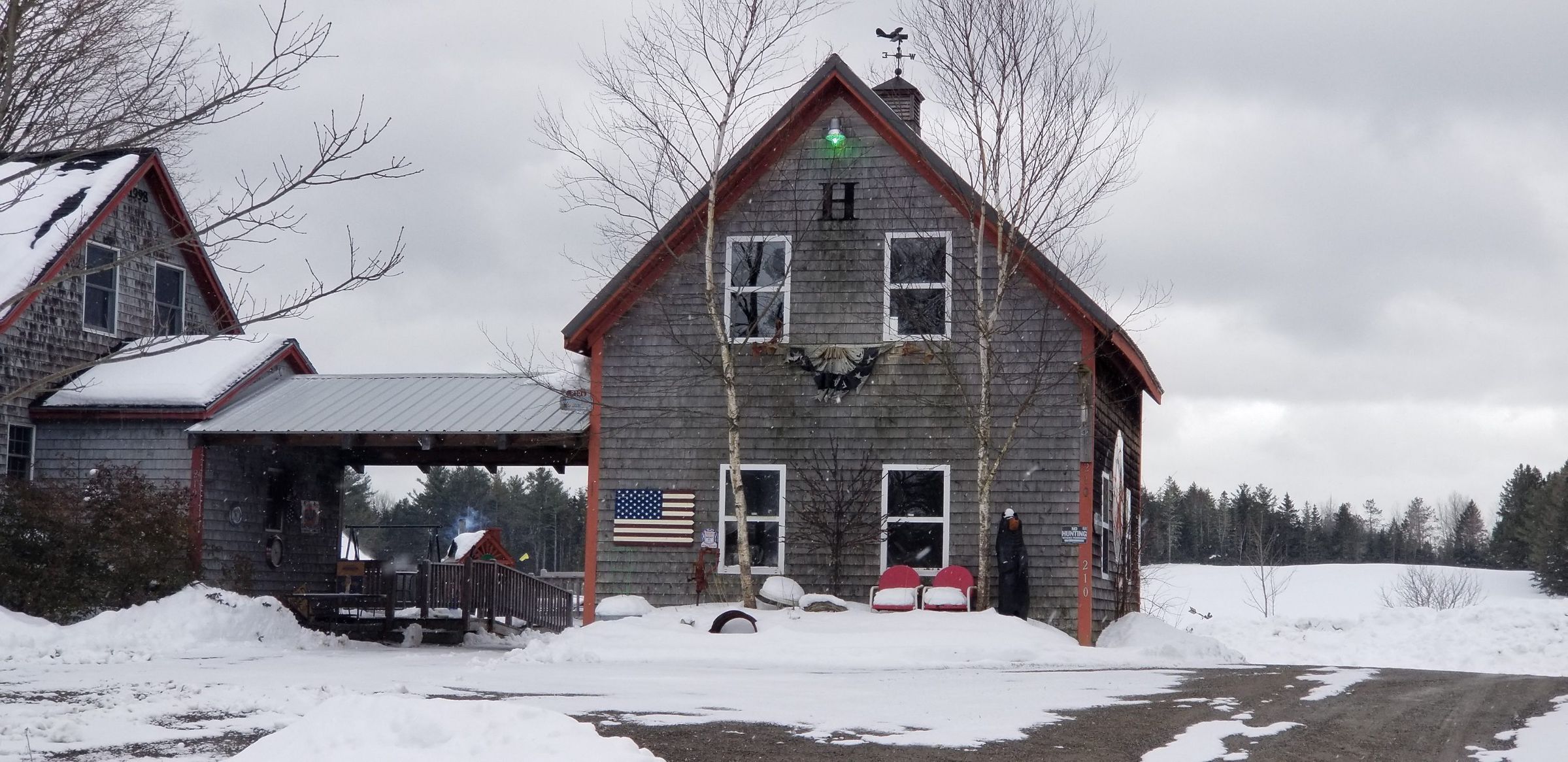 Former Abisha Cox House, Edmunds, Maine
