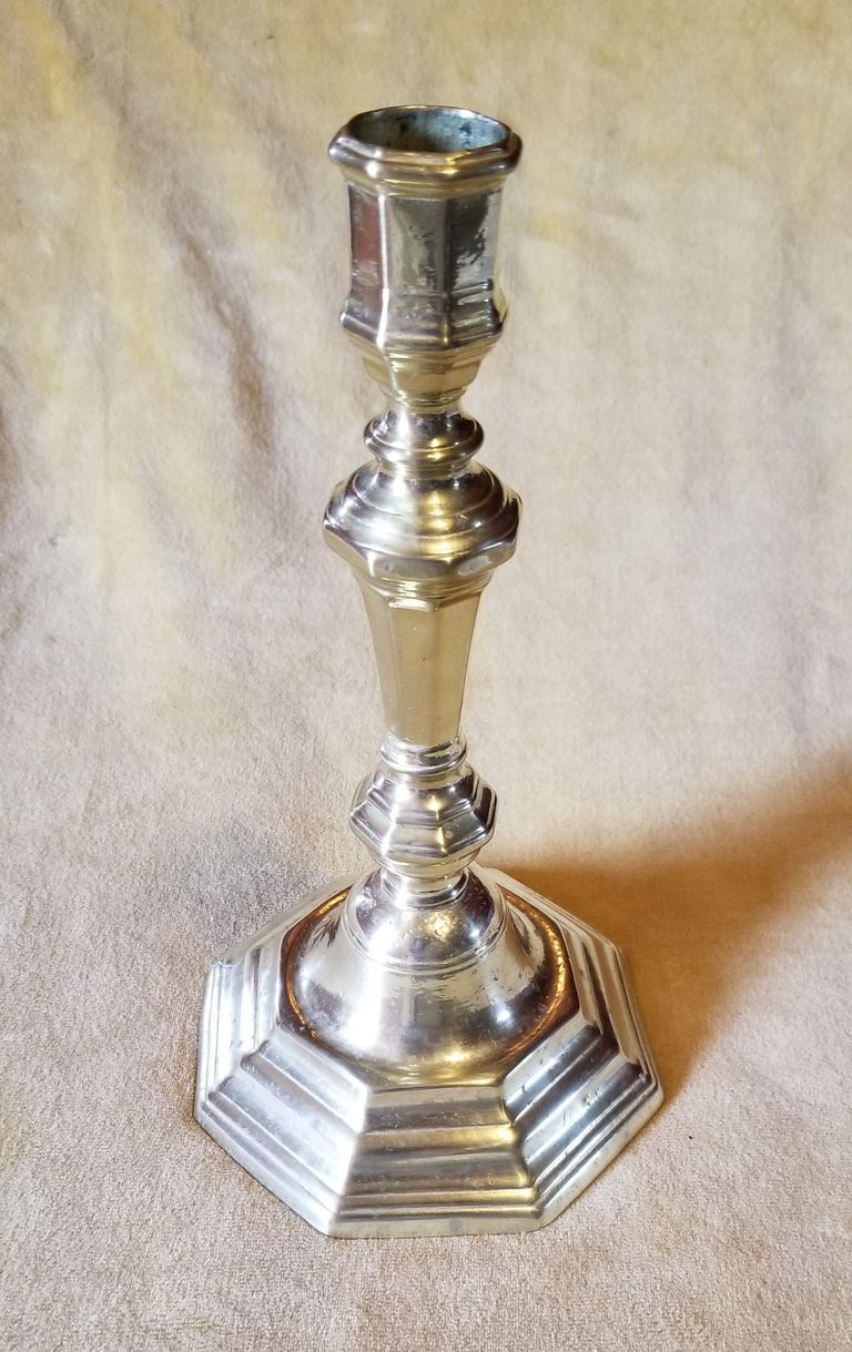          French Brass Candelstick, Early 18th Century picture number 1
   