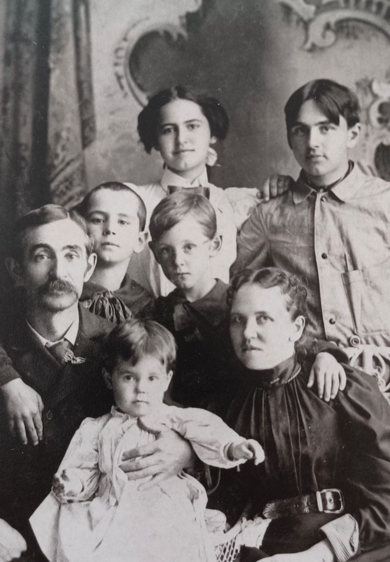          Edwin Gardner and Family
   