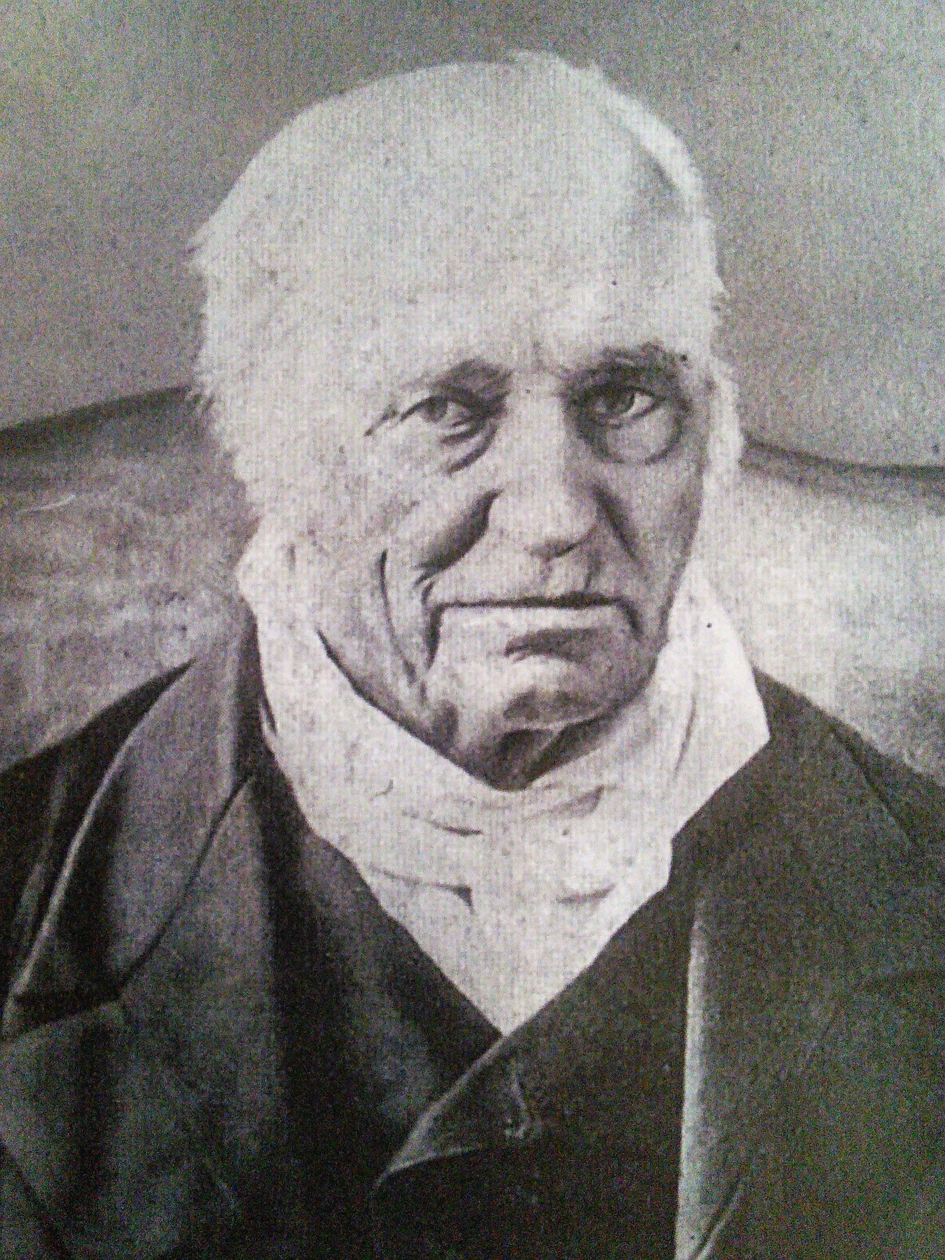Theodore Lincoln, c. 1850; Photograph of Judge Theodore Lincoln, who settled on the Dennys River in 1786 as agent for his father, General Benjamin Lincoln, one the original Proprietors of Townships 1 and 2, today Perry, Pembroke and Dennysville.