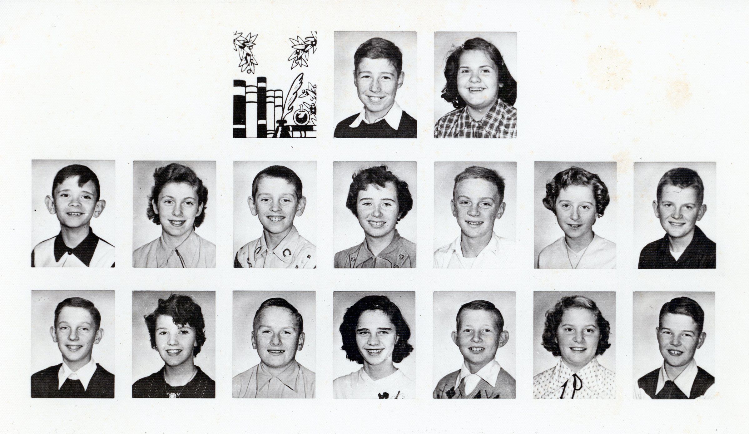 Edmunds Consolidated School Students 1955, Edmunds, Maine