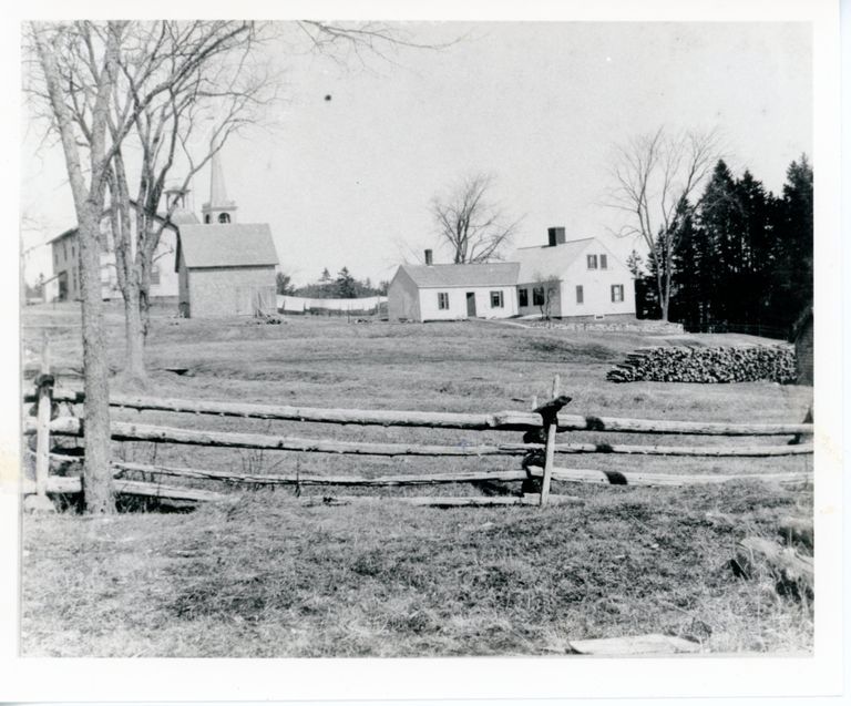          H.A.M. Jones House, King Street, Dennysville, Maine; Henry A.M. Jones's house is located near the site of the Town Schoolhouse and the Congregational Church building.
   