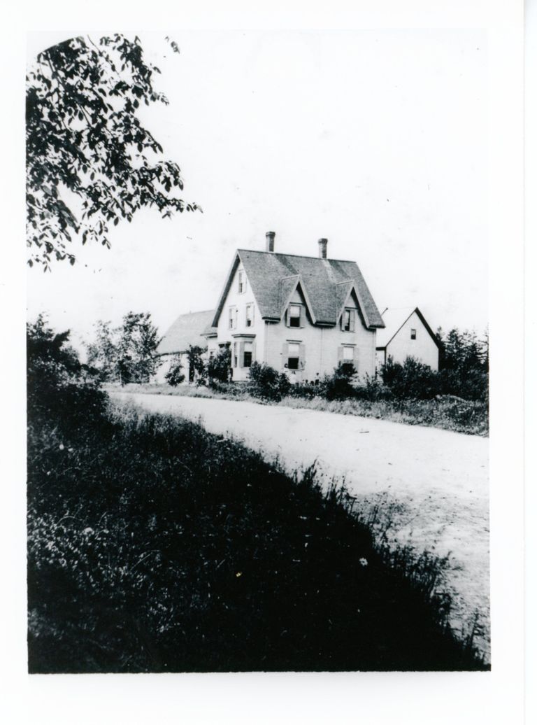          Cyrus Kilby House, Dennysville, Maine, built by Otis Gardner c. 1880
   