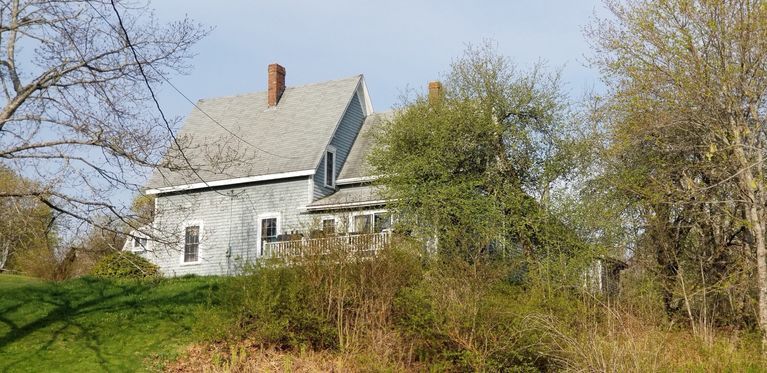          Modern view of Abner Gardner House, Dennysville, Maine.
   